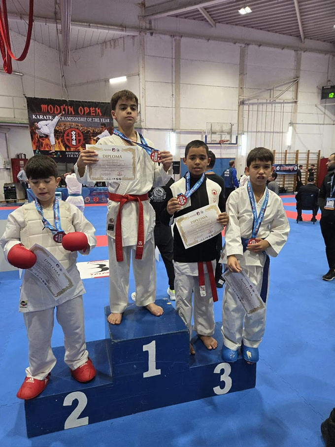 أمطار من الميداليات والإنجازات في بطولة موديعين القطرية للكراتيه